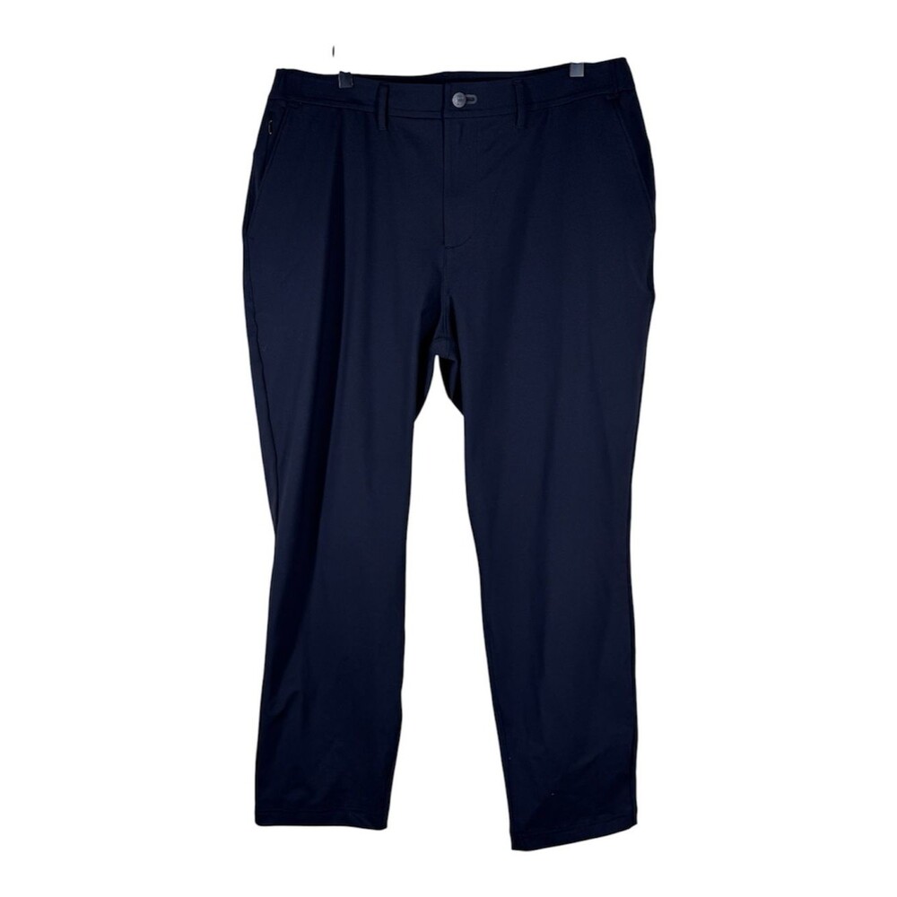 Public Rec Workday Black Stretch Pants Straight Leg Performance Wear Golf 36/30